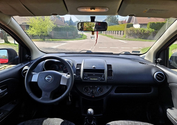 Nissan Note cena 8900 przebieg: 218080, rok produkcji 2006 z Nidzica małe 154